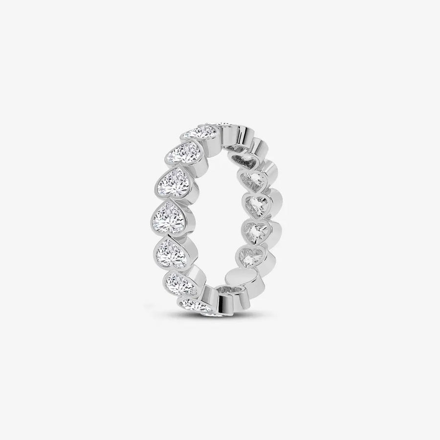 Lovelle Bandring 925 Sterling Silver, 18K Gold