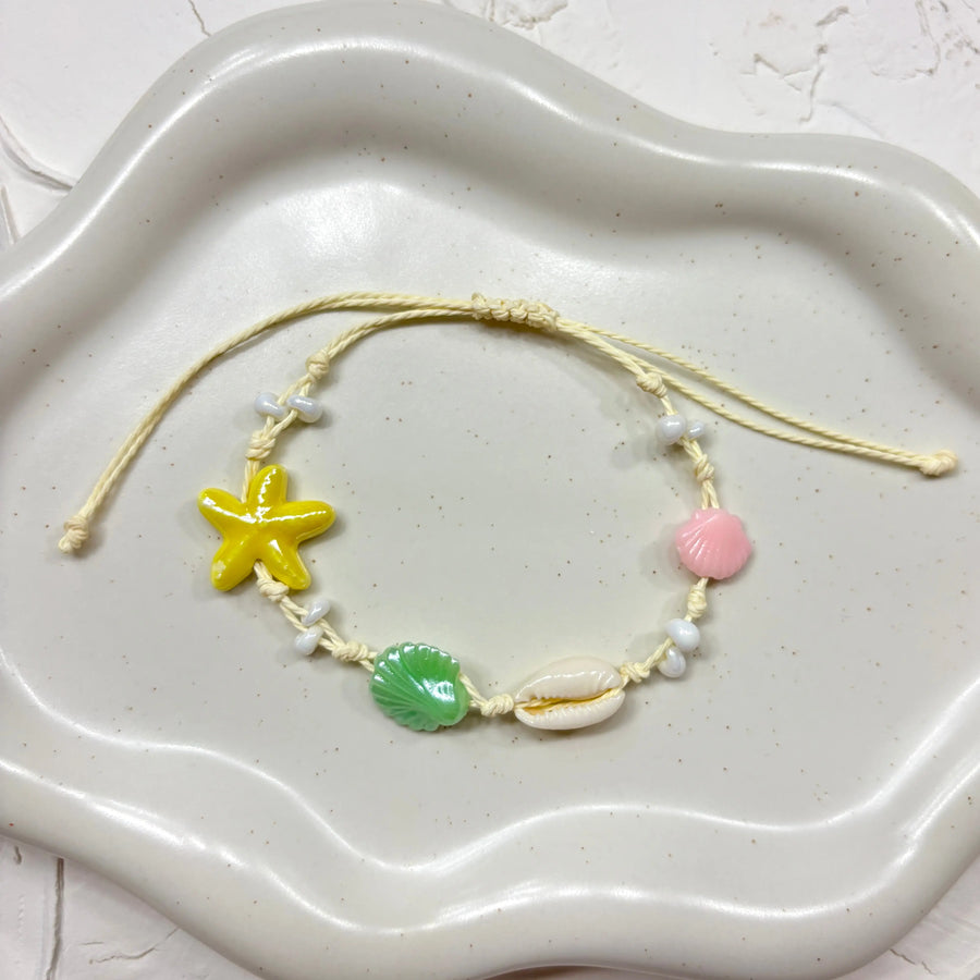 Armband mit Muscheln [GELB] EYLIA JEWELS