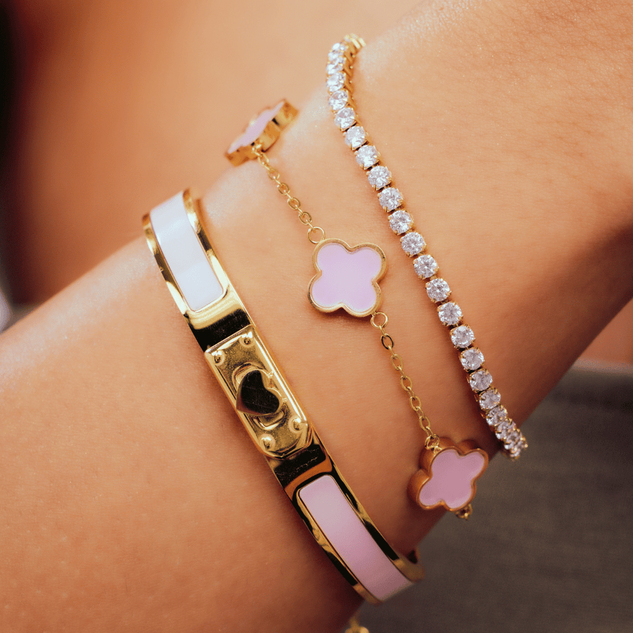 Baby Pink Agapi Armreif Armore