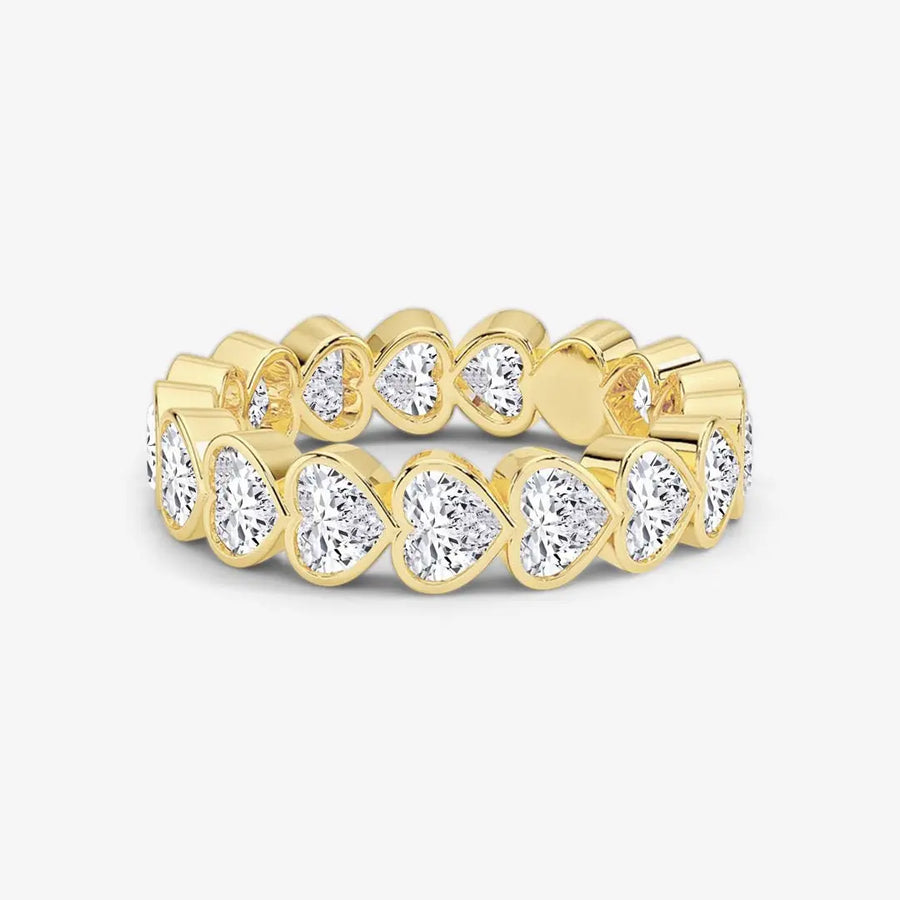 Lovelle Bandring 925 Sterling Silver, 18K Gold