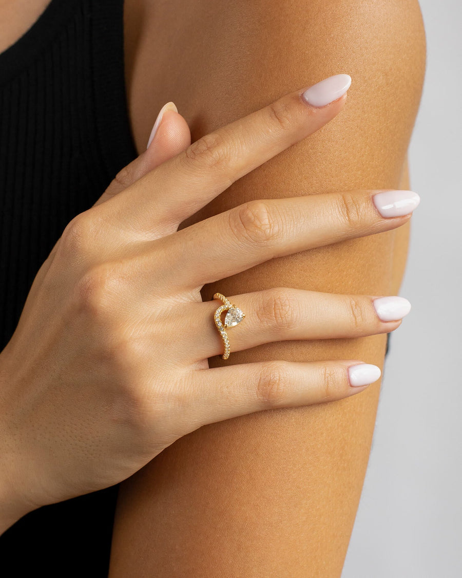 Pavé Perle Ring Objkts