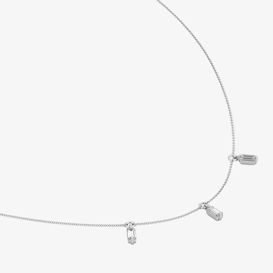 Serenity-Halskette 925 Sterling Silver, 18K Gold