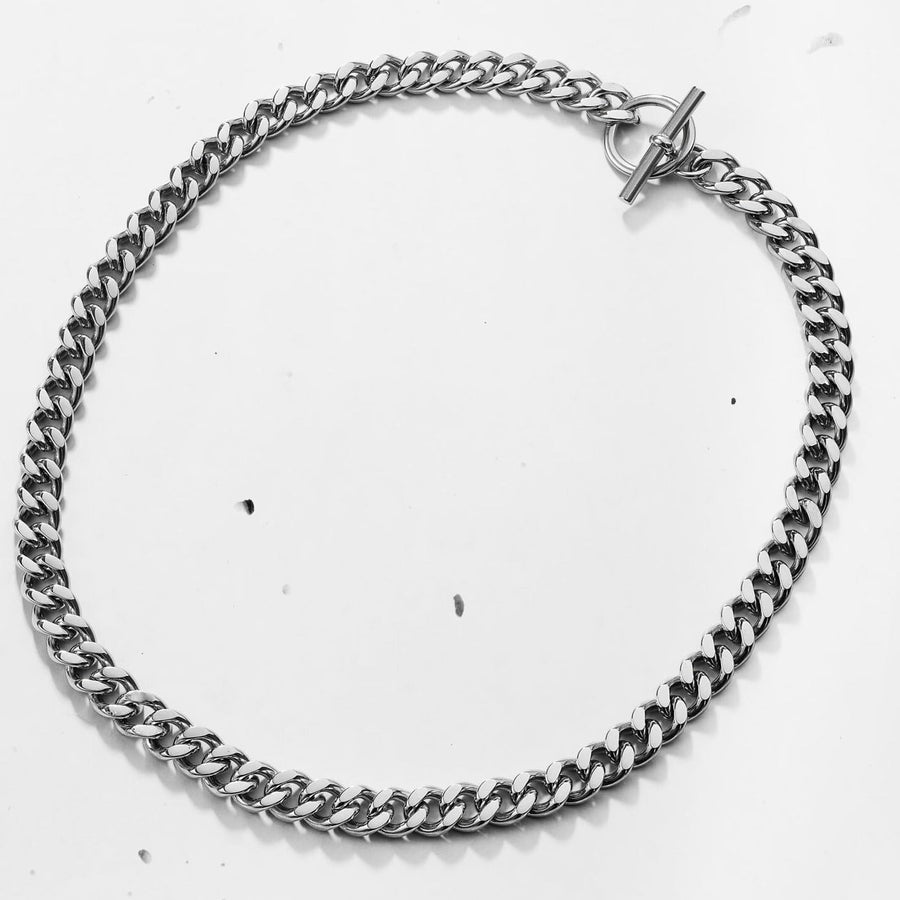 Kettenanschlag T-Stab Choker Halskette JW