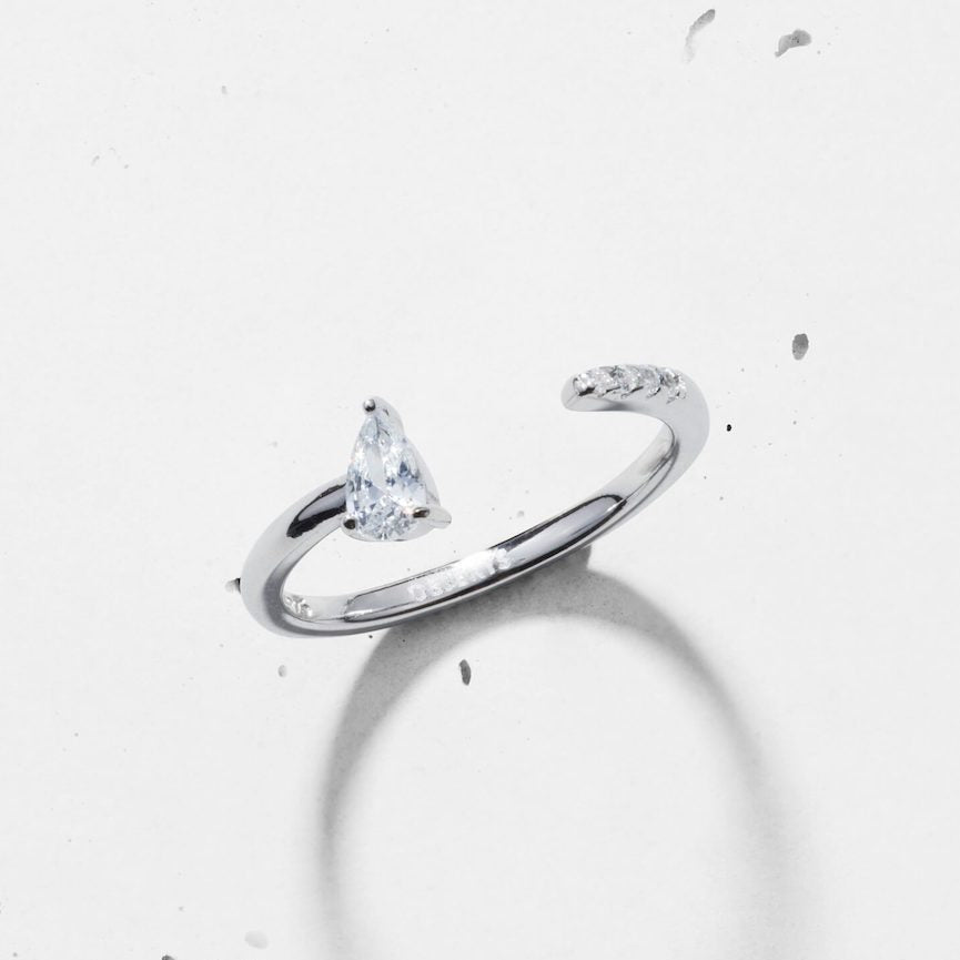 Dainty Pear Open Ring Objkts