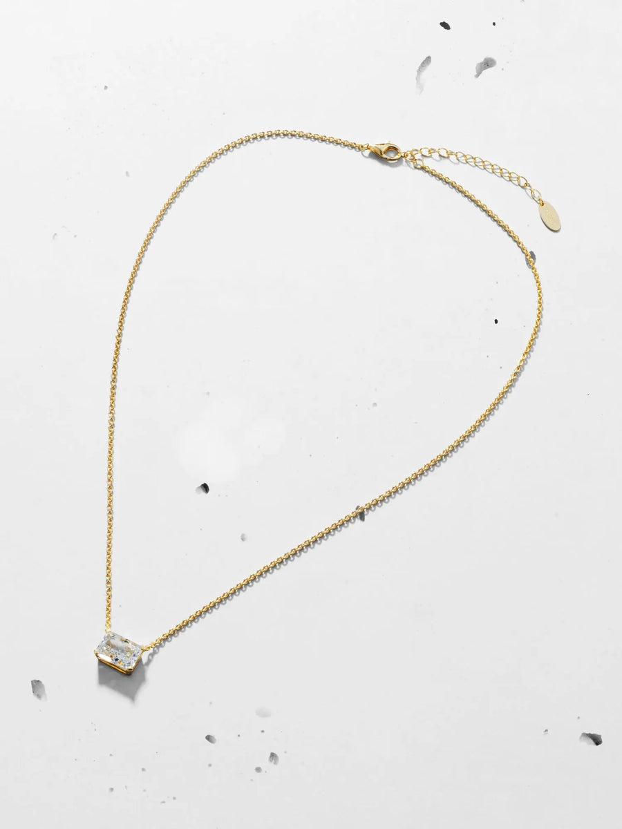 East West Radiant Pendant Necklace JW