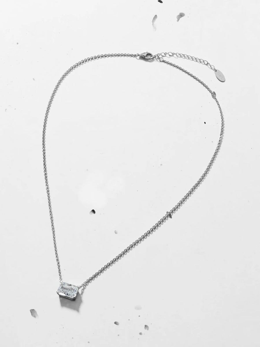 East West Radiant Pendant Necklace JW