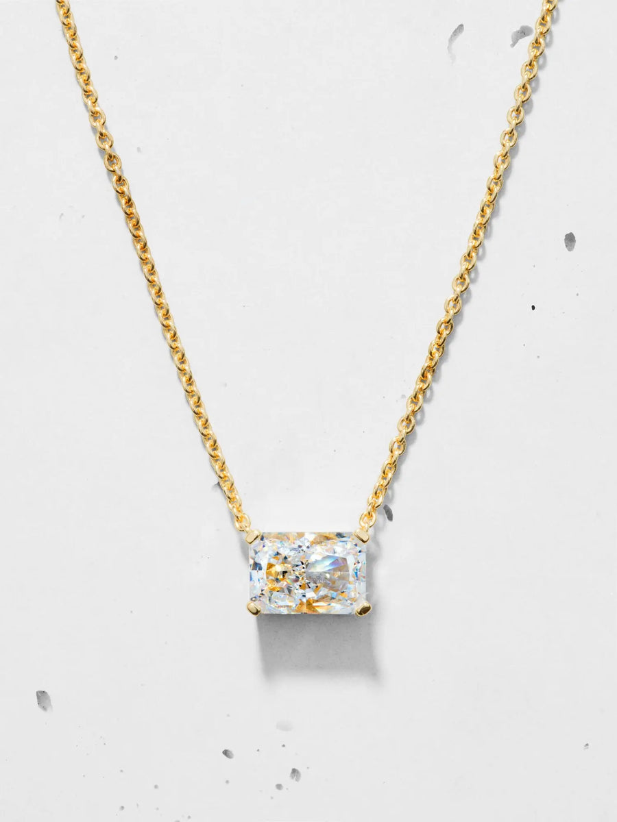 East West Radiant Pendant Necklace JW