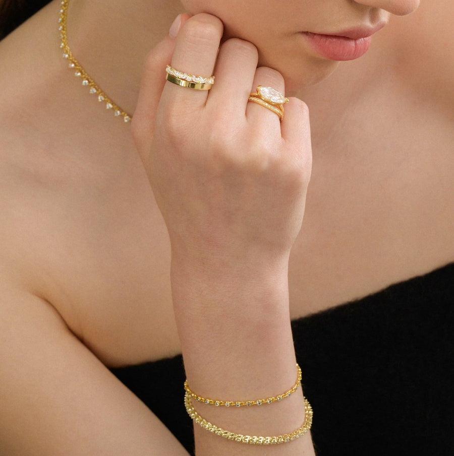 Petite Bezel Bracelet JW