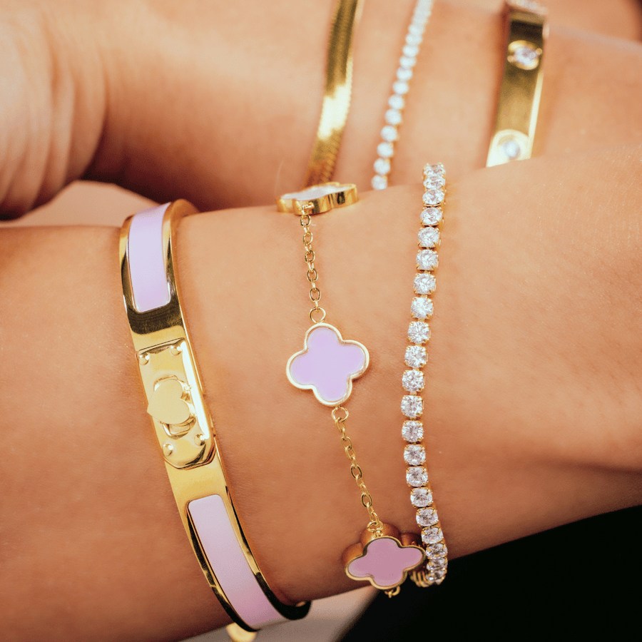 Baby Pink Agapi Armreif Armore