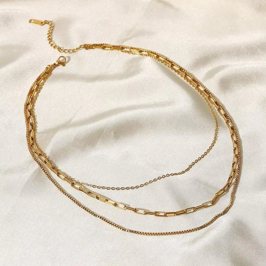 Saona" Schichtkette Atolea Waterproof Jewelry