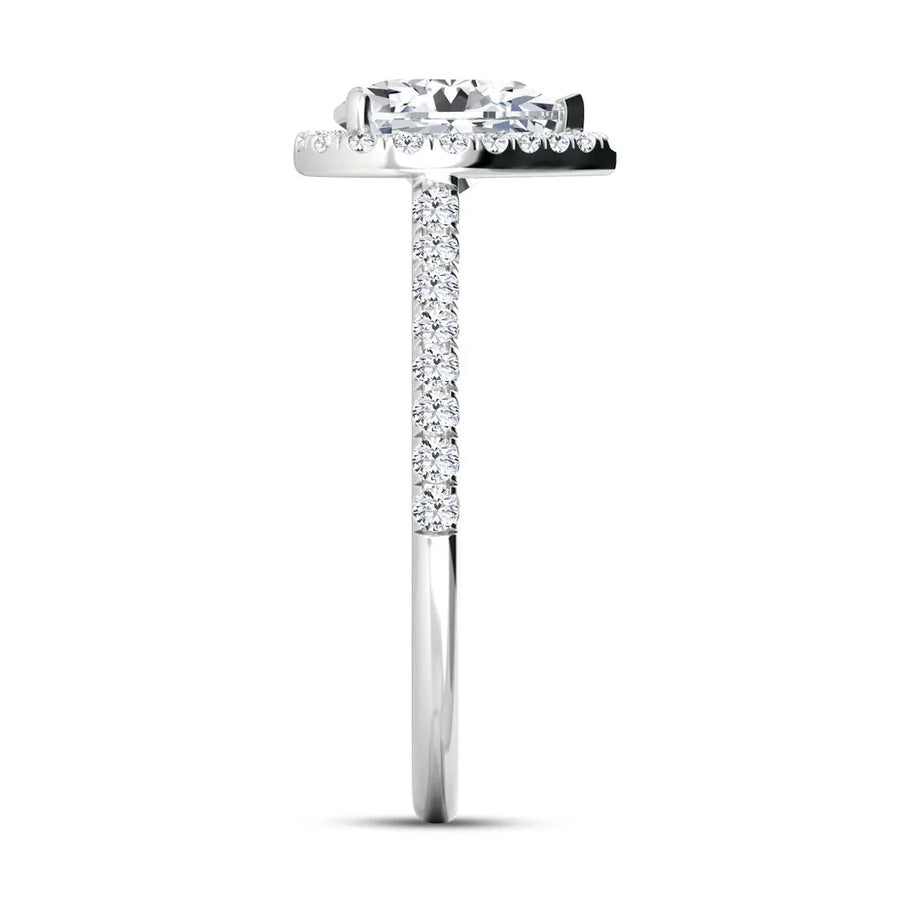 Liebesring 925 Sterling Silver, 18K Gold