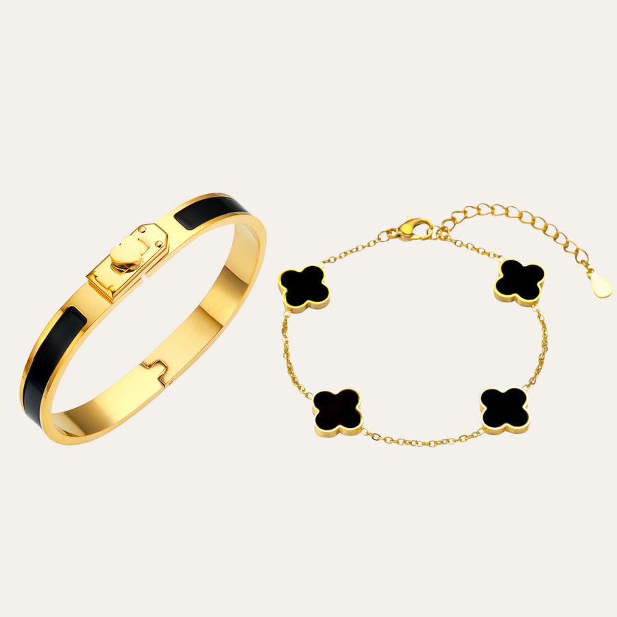 Black Armband Duo Armore