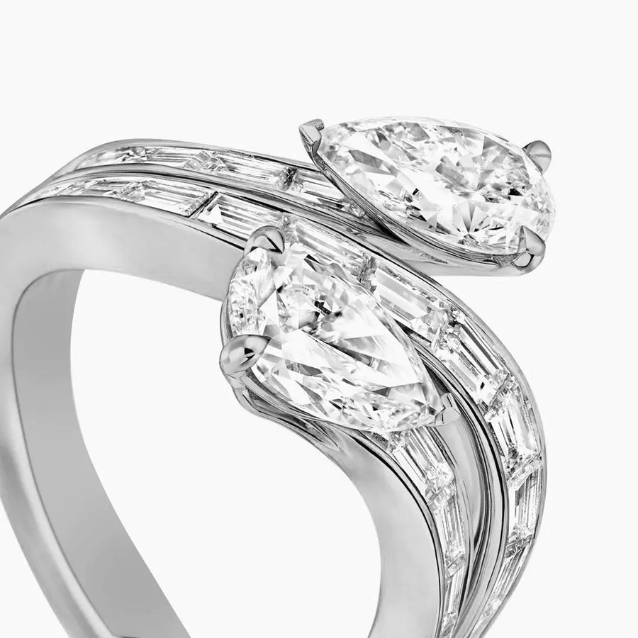 Mairelle Ring 925 Sterling Silver, 18K Gold