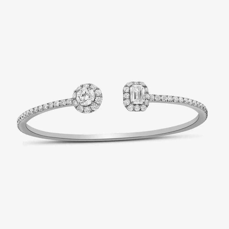 Flieder-Armband 925 Sterling Silver, 18K Gold