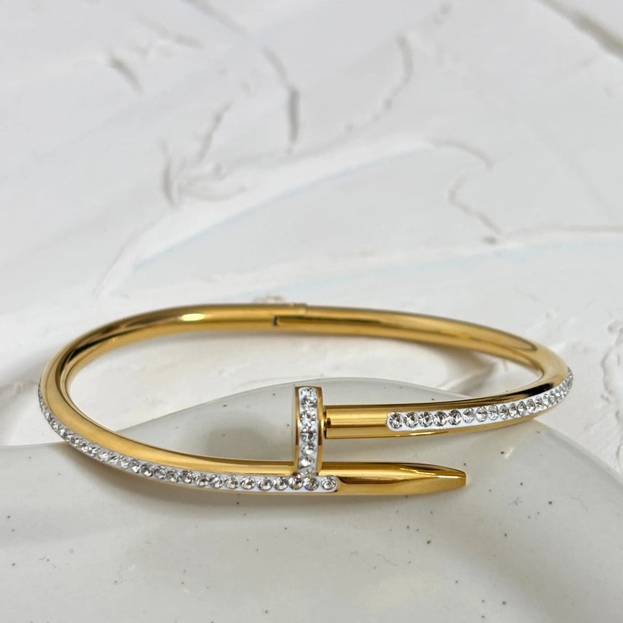 Armband mit Diamantschriftzug [GOLD] EYLIA JEWELS