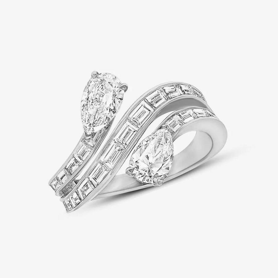 Mairelle Ring 925 Sterling Silver, 18K Gold