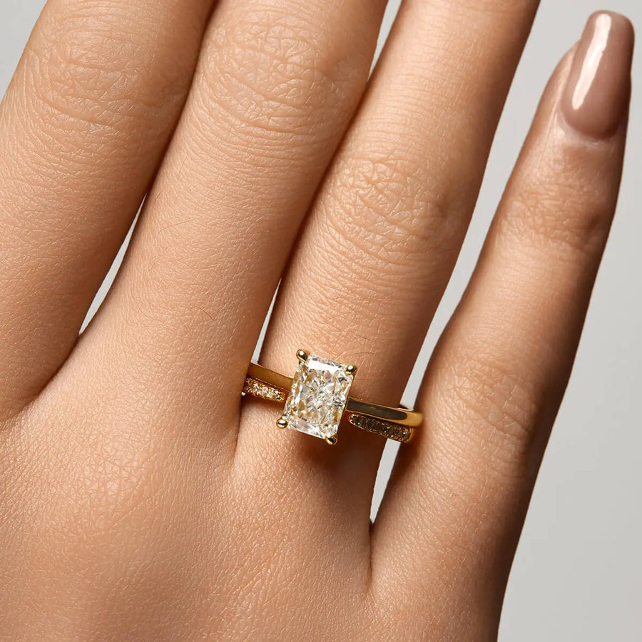 Open Pavé Stacking Ring Objkts
