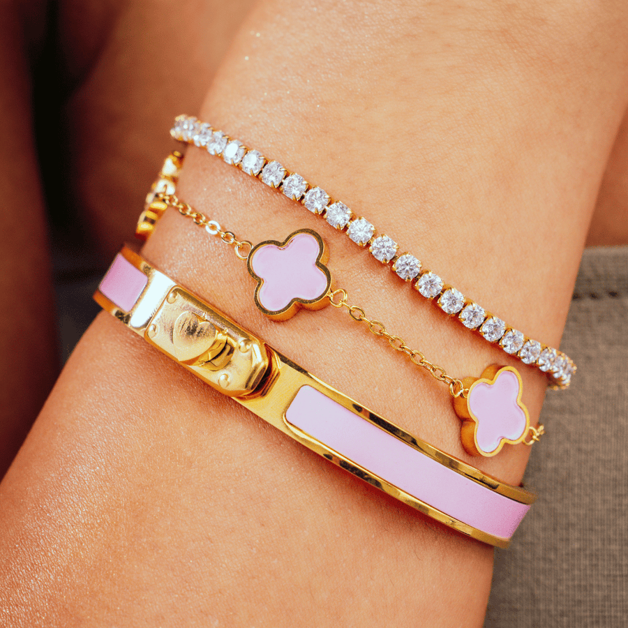 Baby Pink Agapi Armreif Armore