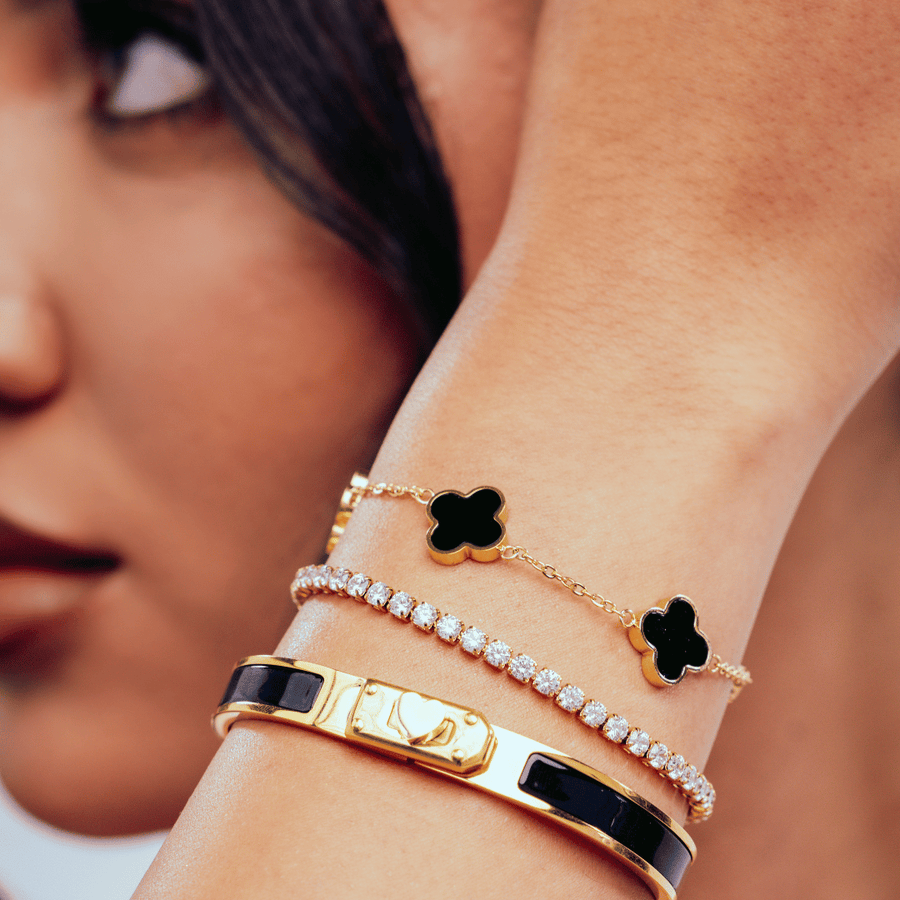 Black Armband Duo Armore