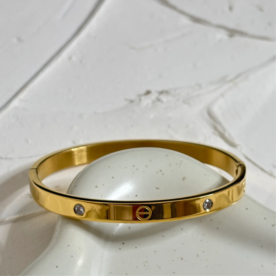dicker Diamantarmband [GOLD] EYLIA JEWELS