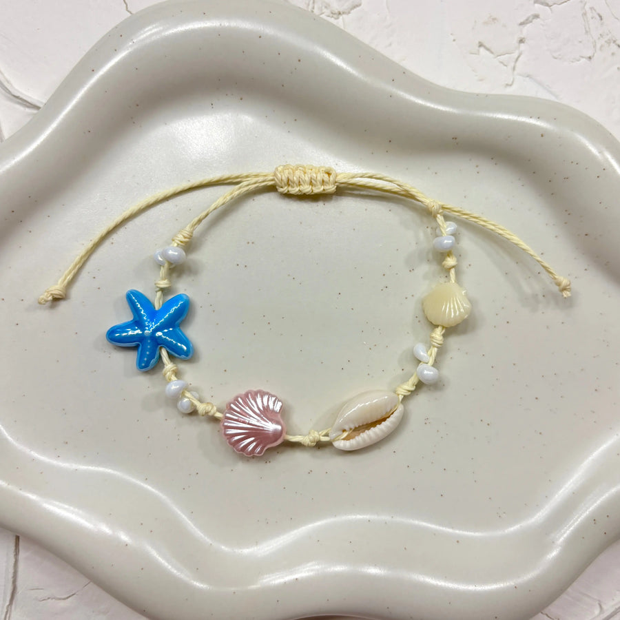 Armband Muscheln [BLAU] EYLIA JEWELS