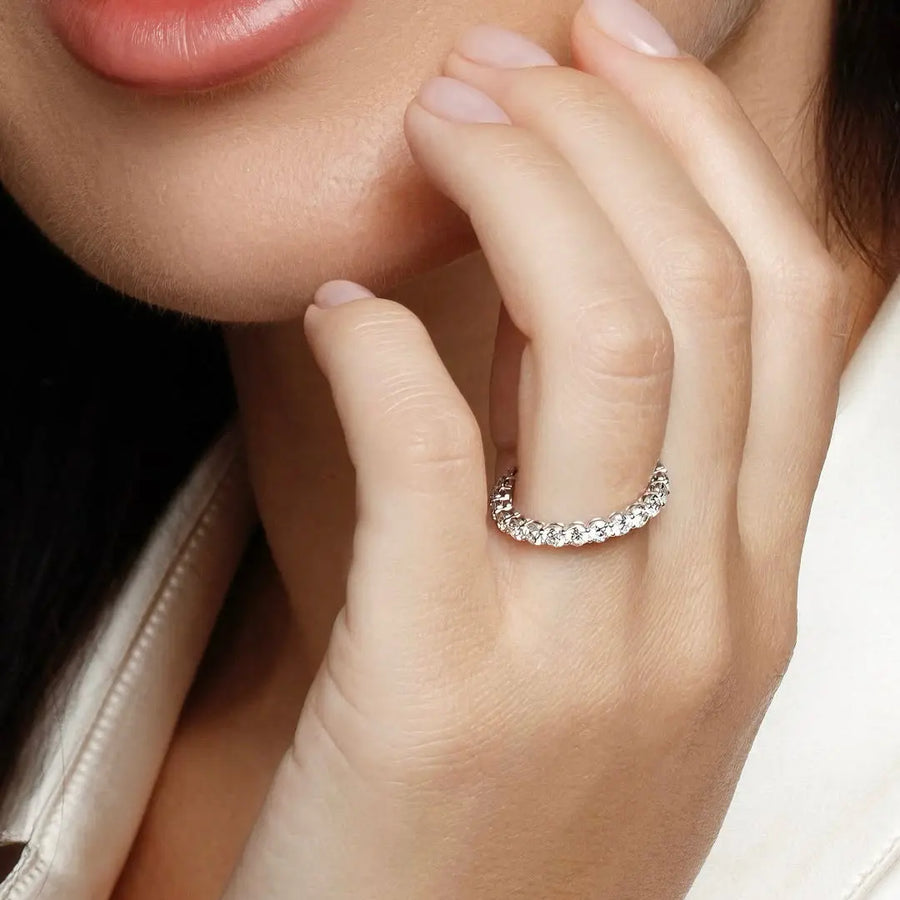Eloise Ring 925 Sterling Silver, 18K Gold