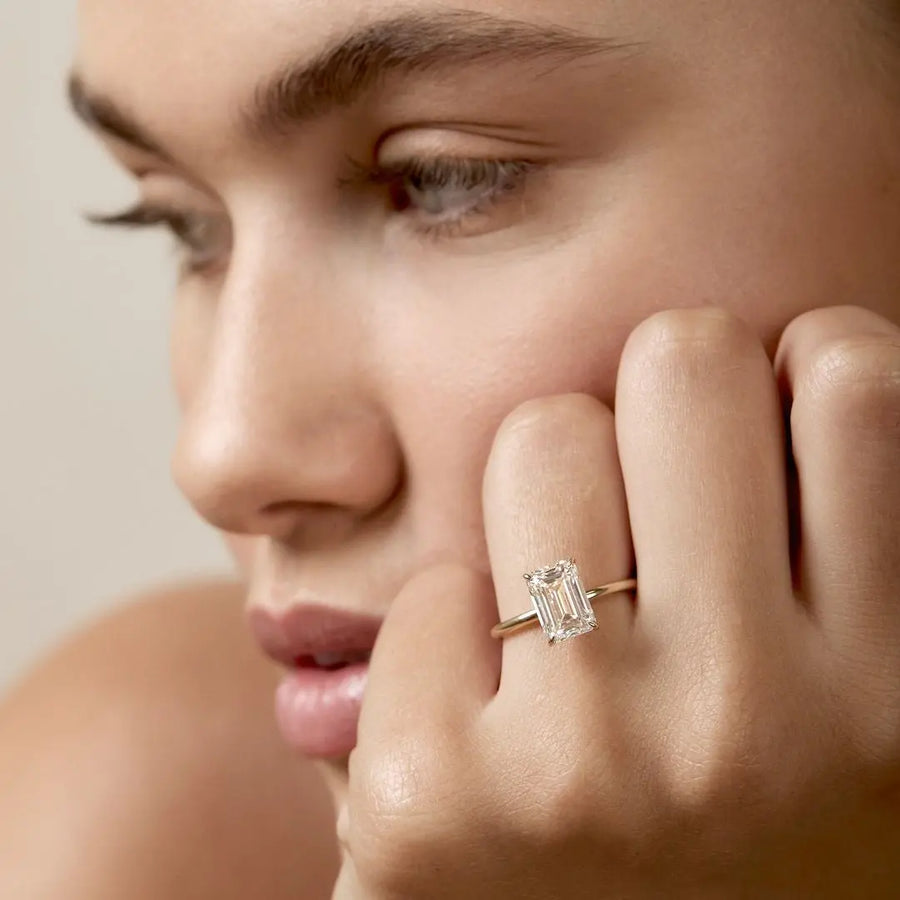 Adrielle Ring 925 Sterling Silver, 18K Gold