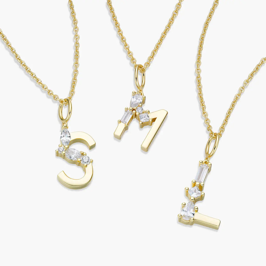 Initial-Halskette | Gold JW