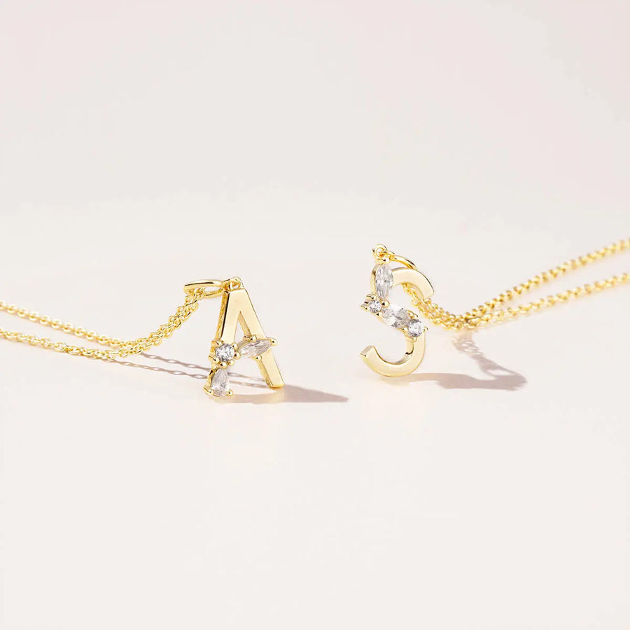 Initial-Halskette | Gold JW