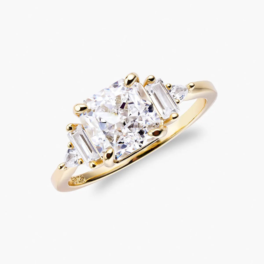 Crushed Ice Square Ring Objkts