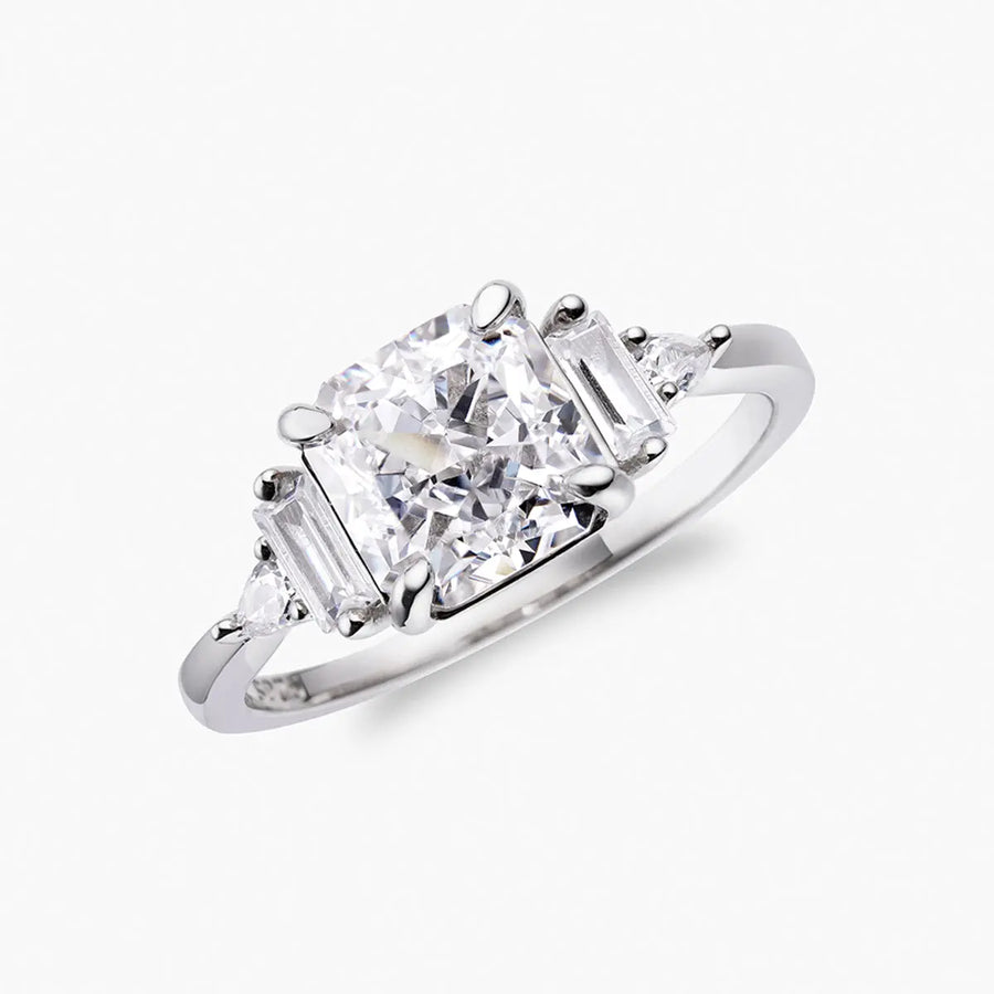 Crushed Ice Square Ring Objkts