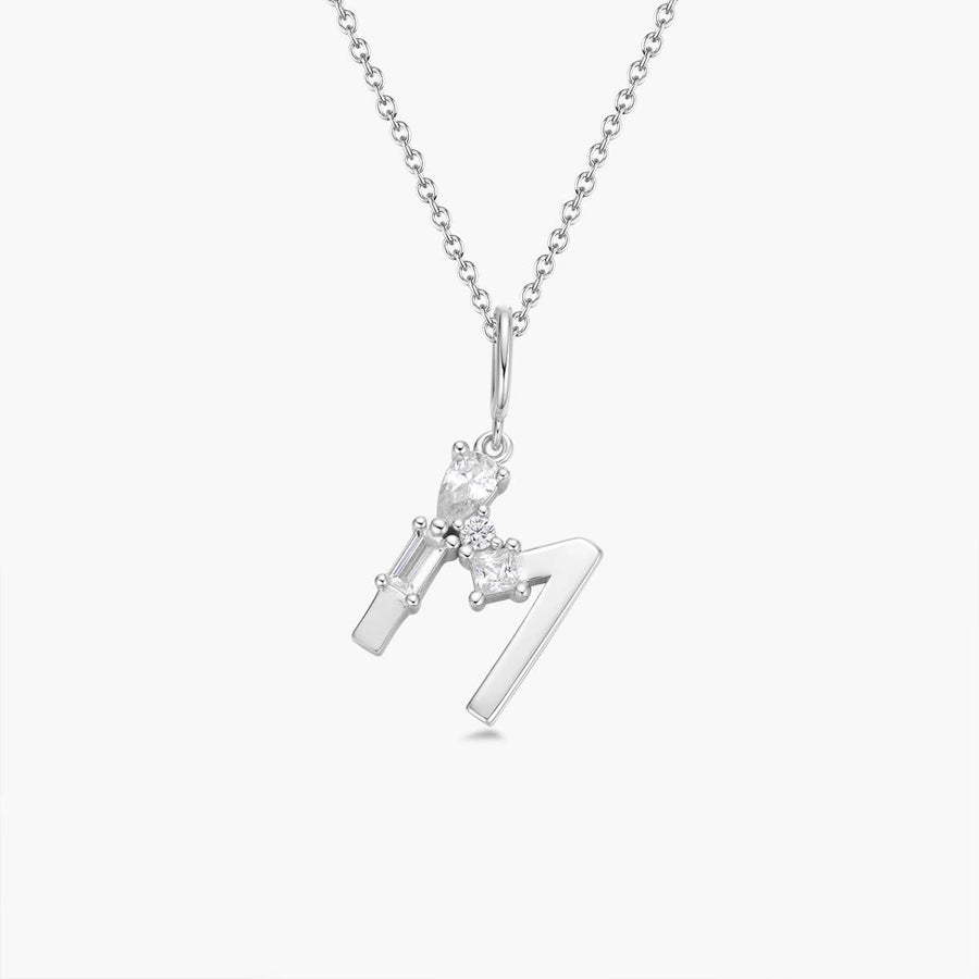 Initialhalskette | Platin JW