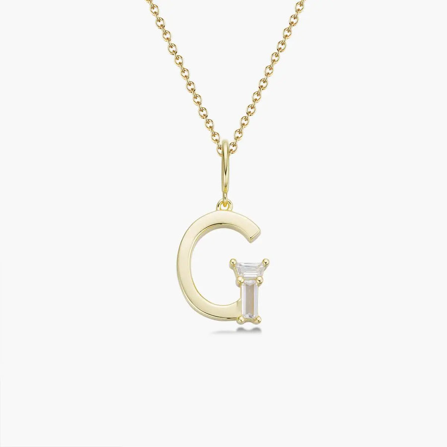 Initial-Halskette | Gold JW
