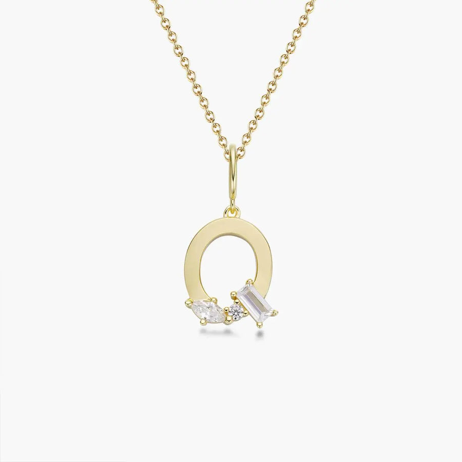 Initial-Halskette | Gold JW