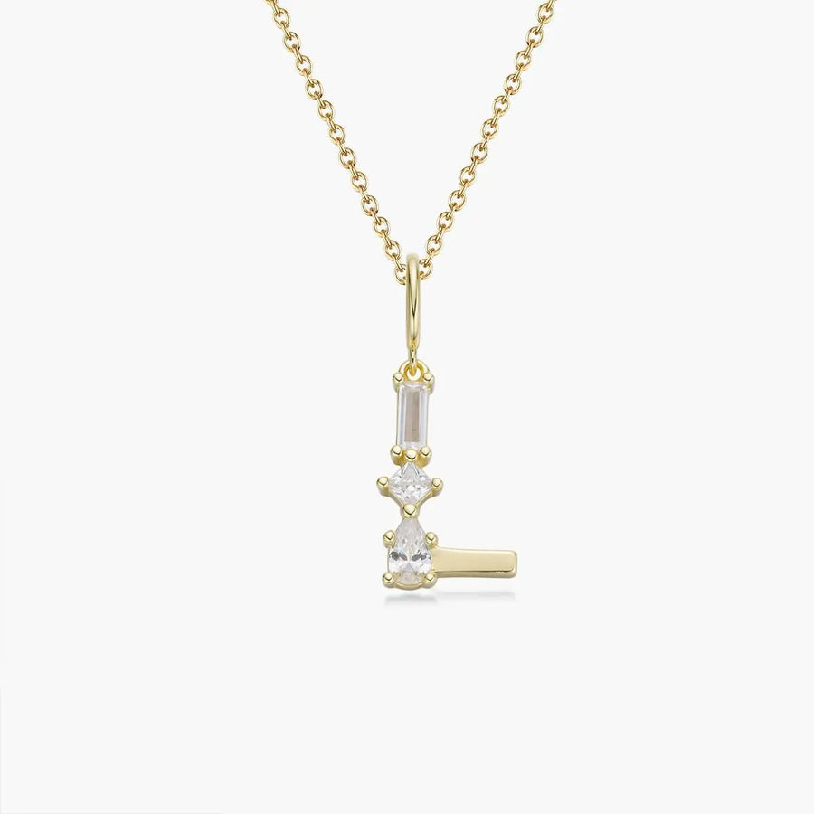 Initial-Halskette | Gold JW