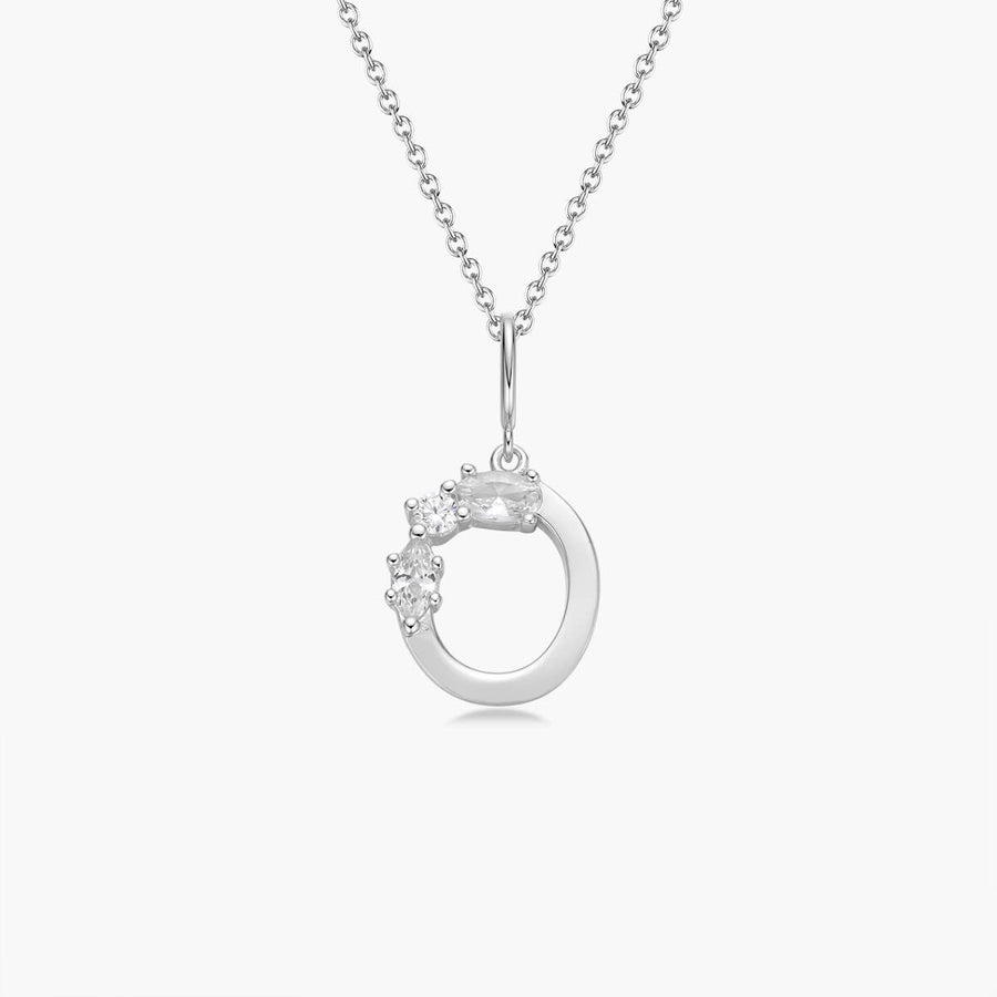 Initialhalskette | Platin JW