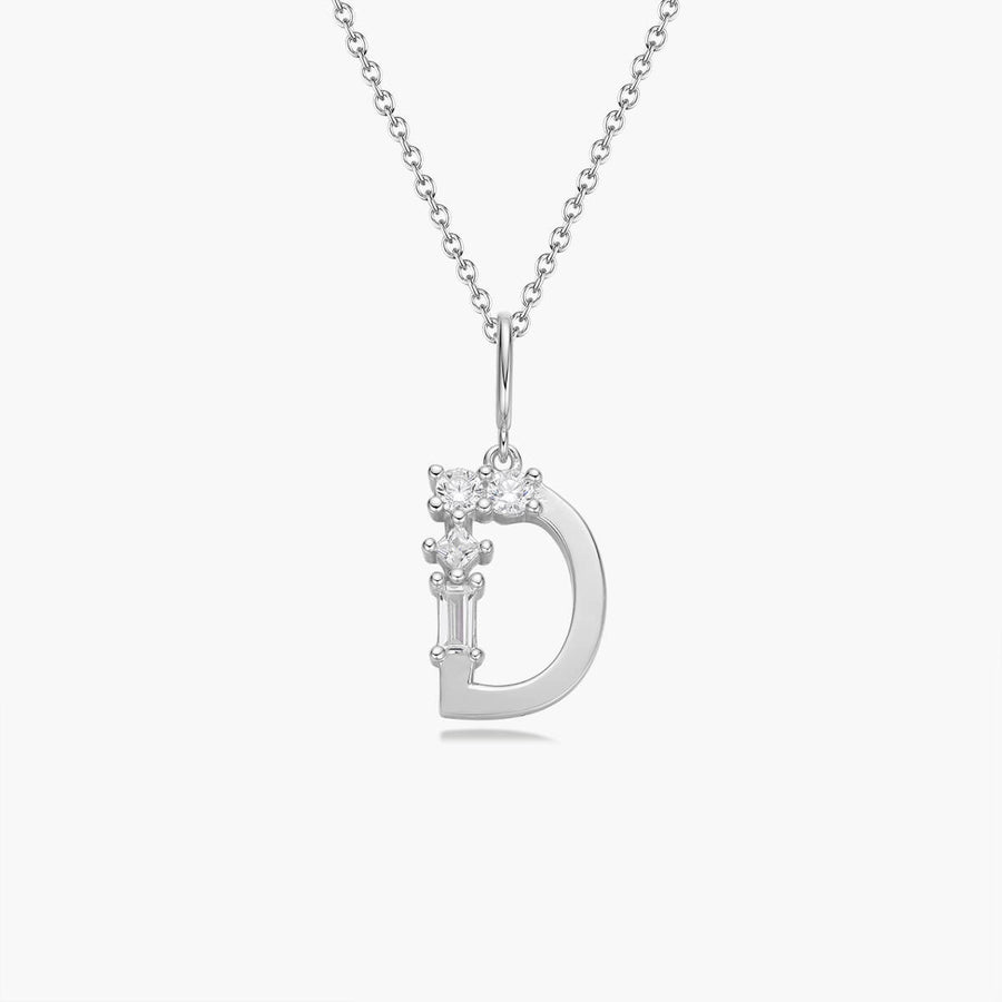 Initialhalskette | Platin JW