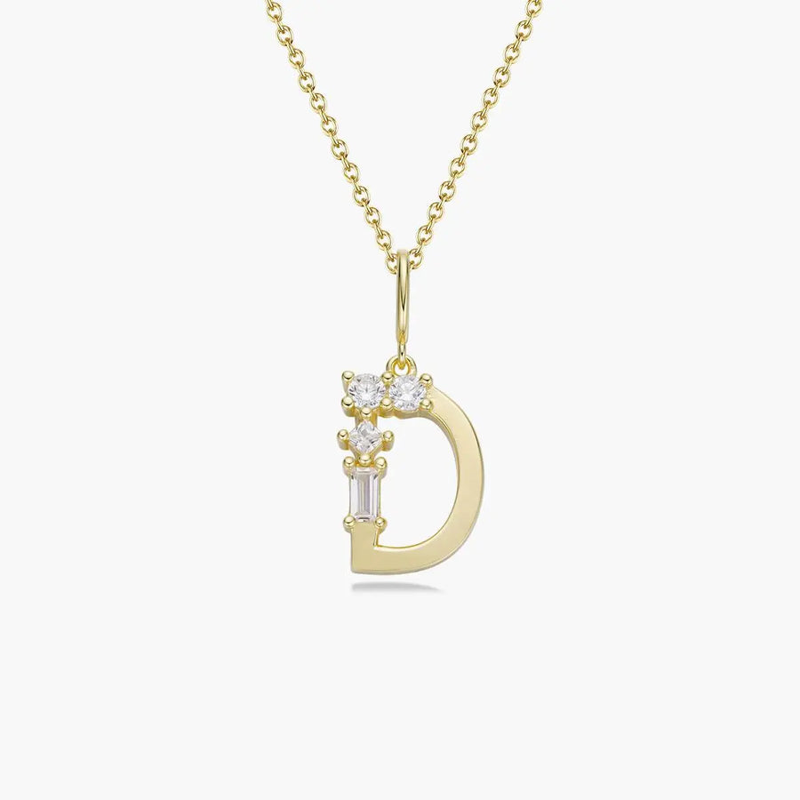 Initial-Halskette | Gold JW