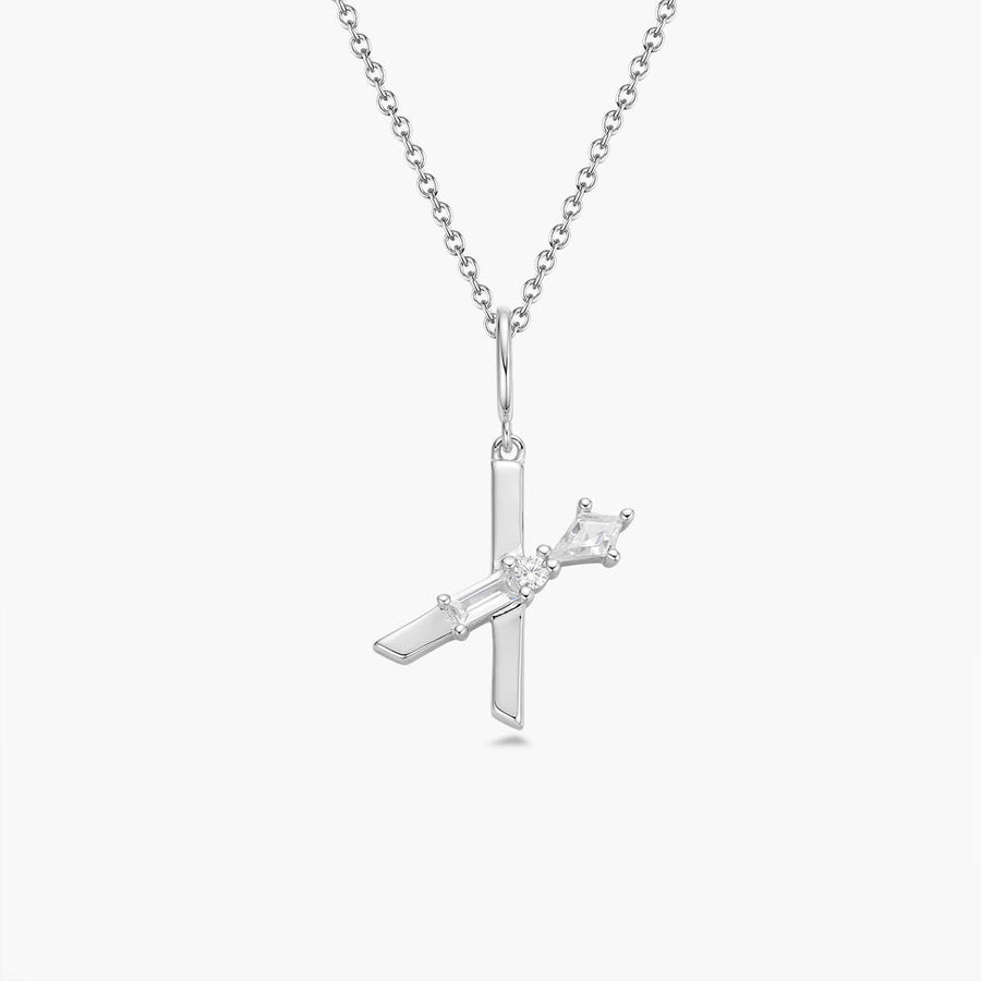 Initialhalskette | Platin JW