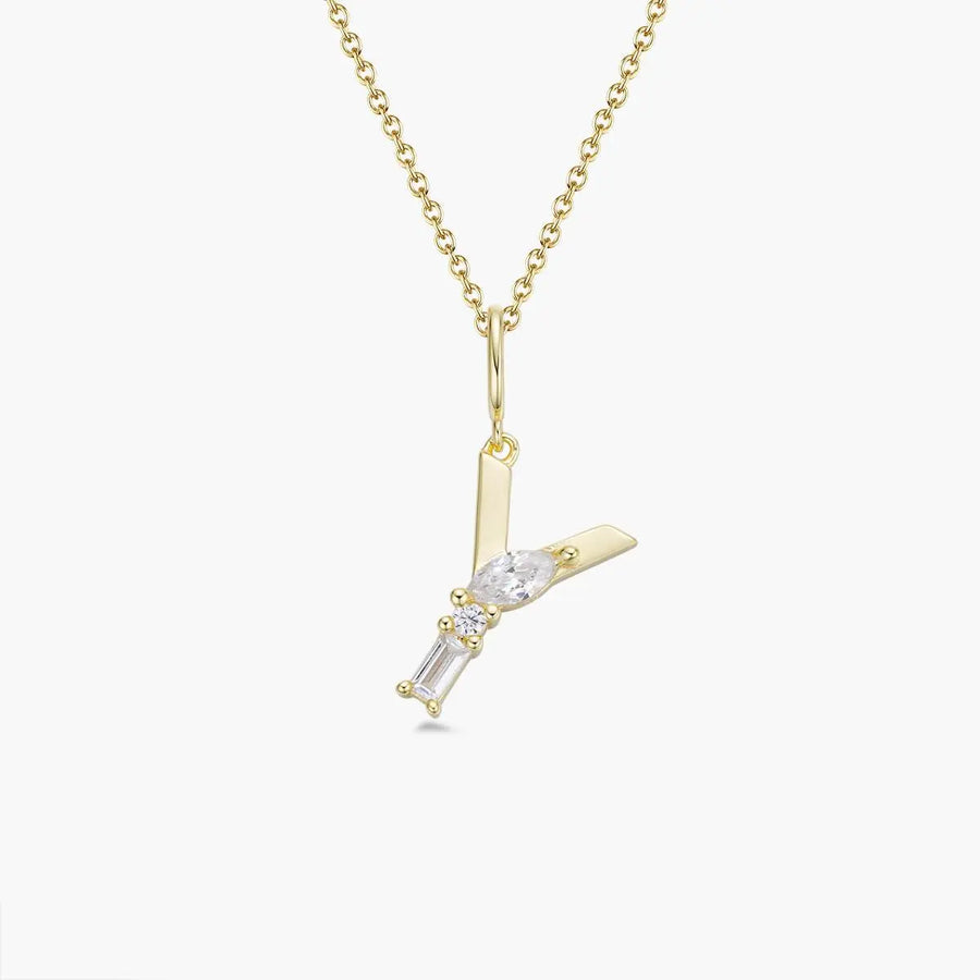 Initial-Halskette | Gold JW