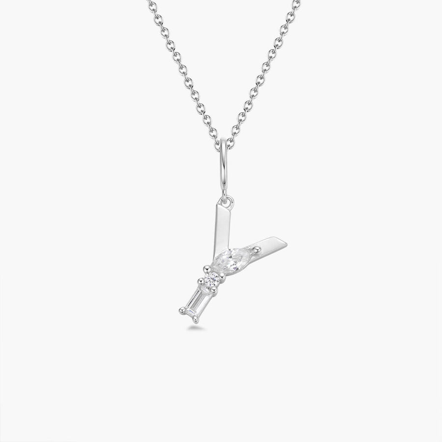 Initialhalskette | Platin JW