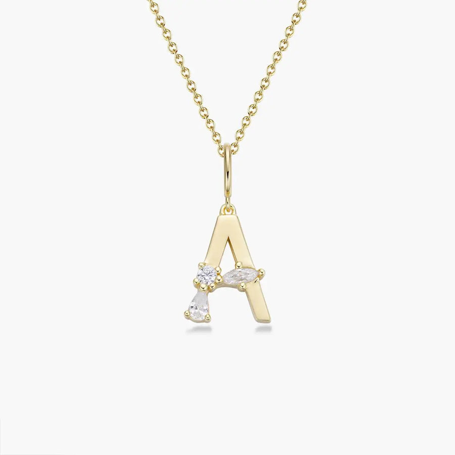 Initial-Halskette | Gold JW