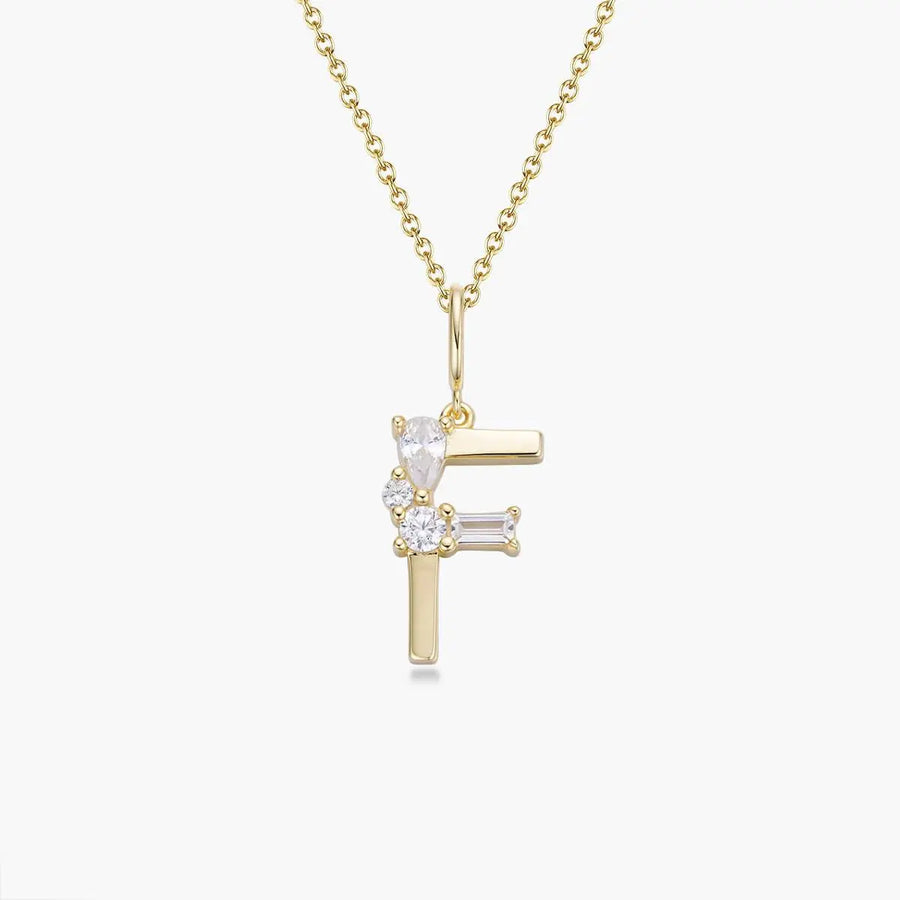 Initial-Halskette | Gold JW