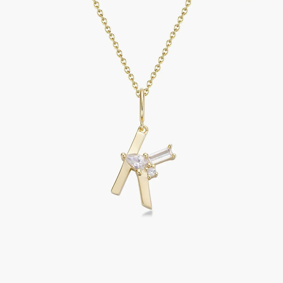 Initial-Halskette | Gold JW