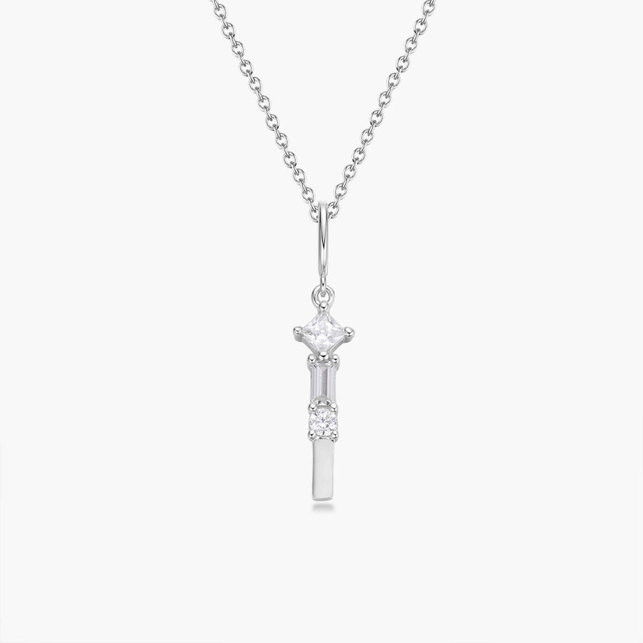 Initialhalskette | Platin JW