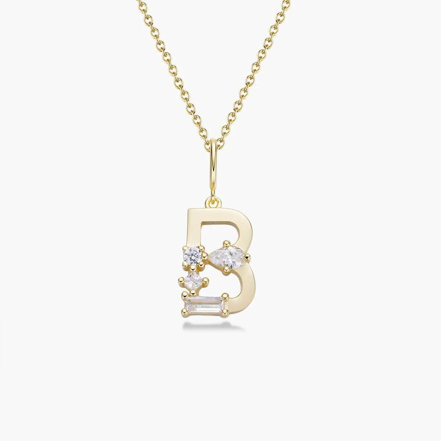 Initial-Halskette | Gold JW