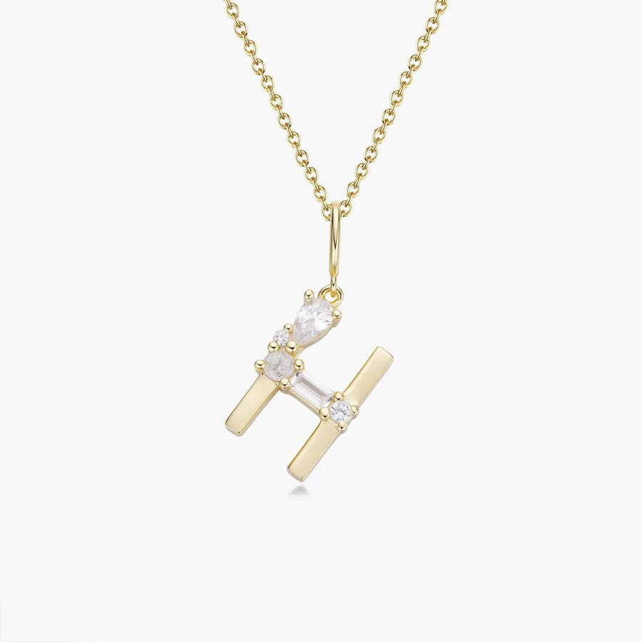 Initial-Halskette | Gold JW