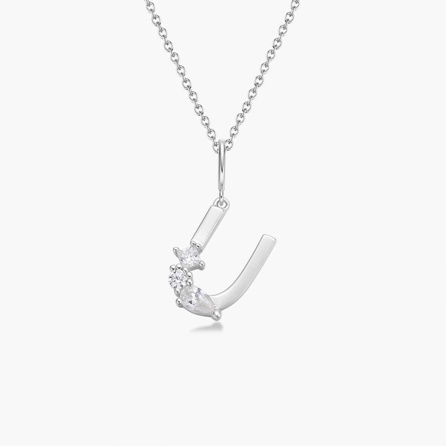 Initialhalskette | Platin JW