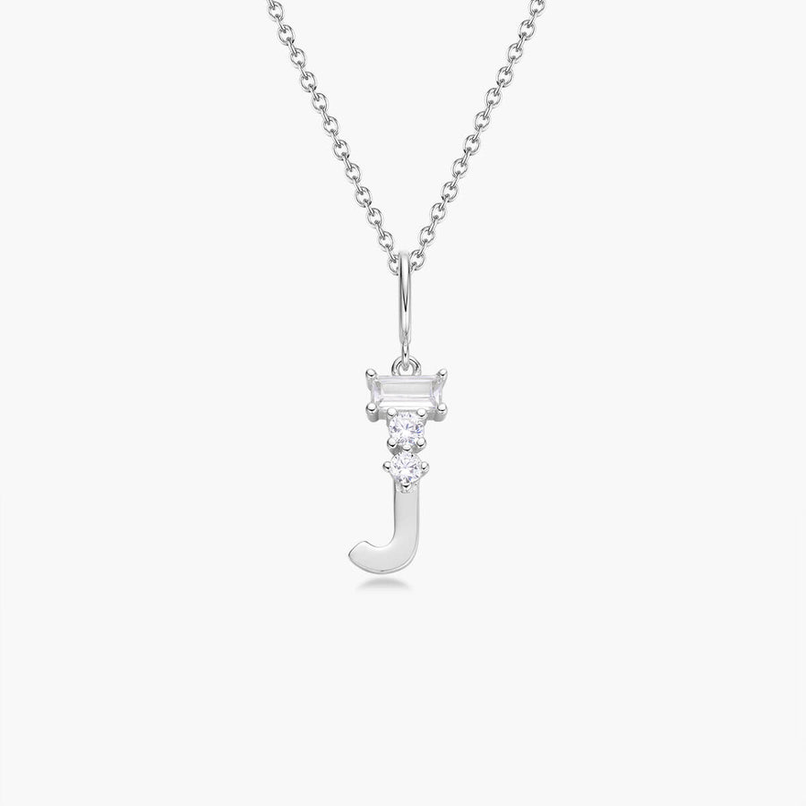Initialhalskette | Platin JW