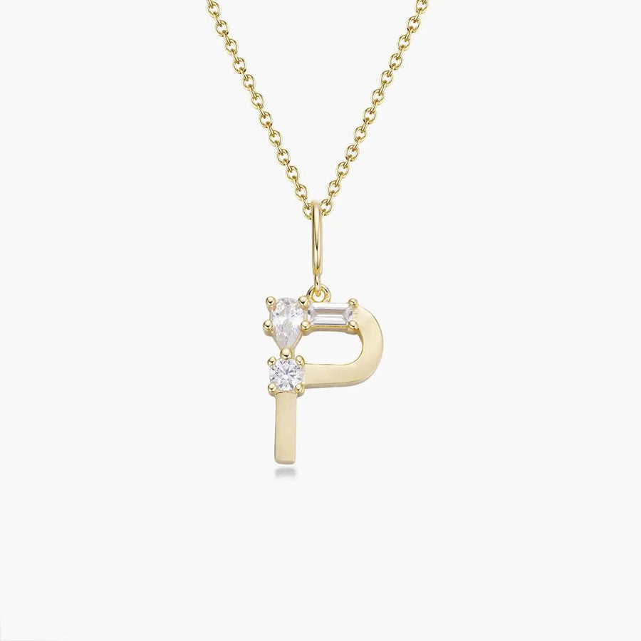Initial-Halskette | Gold JW